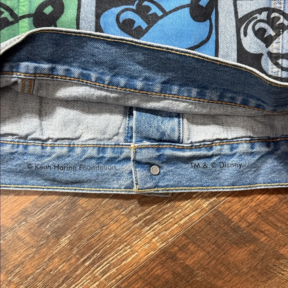 NWT Levi’s x Disney x Keith Haring Vintage Fit Trucker Jacket - Large